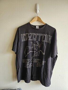 Black Led Zeppekin Tour T-shirt